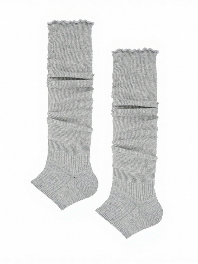 3-Color Minimalist Ribbed Half Calf Socks - ModaSwings