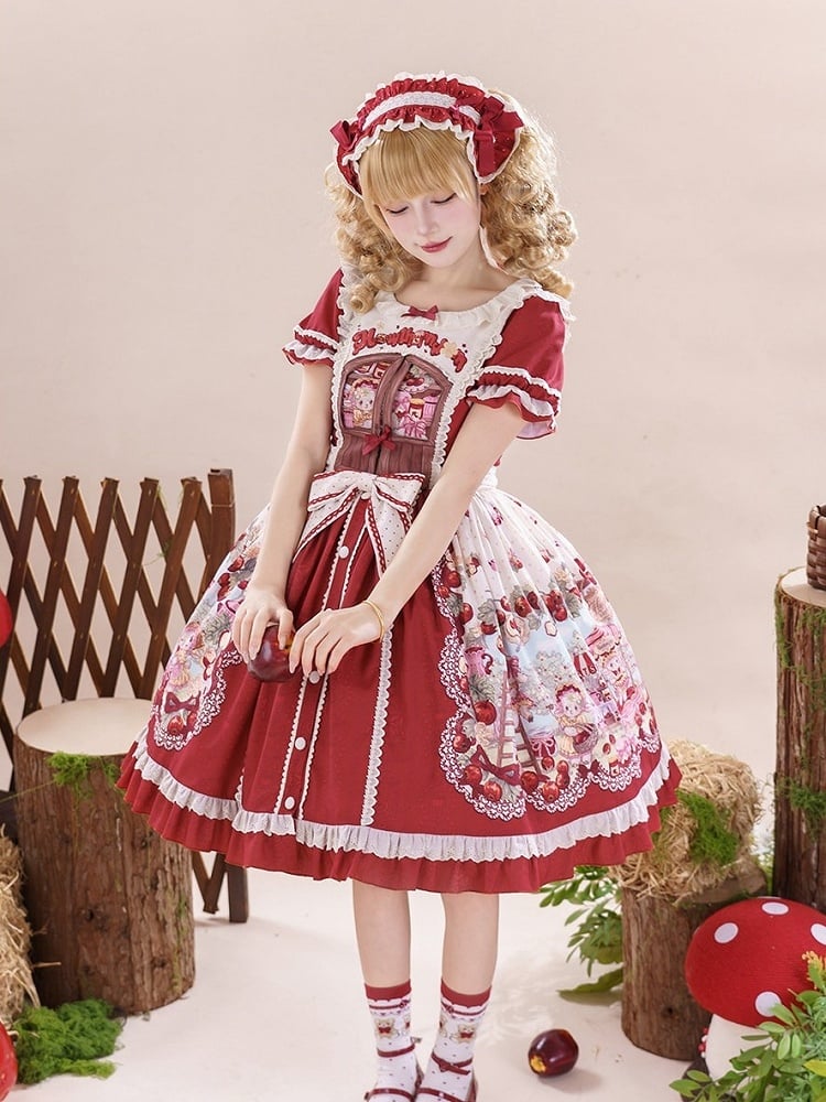 Polka Dot Bowknot Sweet Hairband - Honey Machine