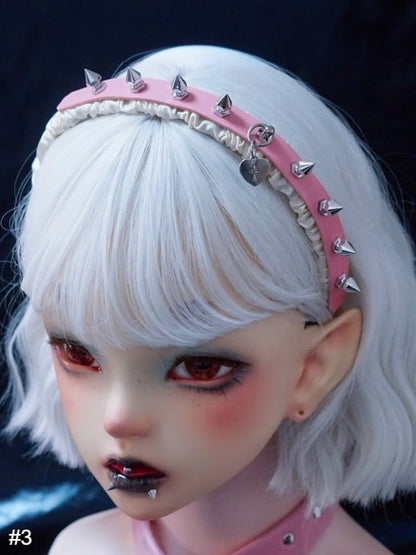 Beige & Pink Ruffle Trim KC - Strange Sugar
