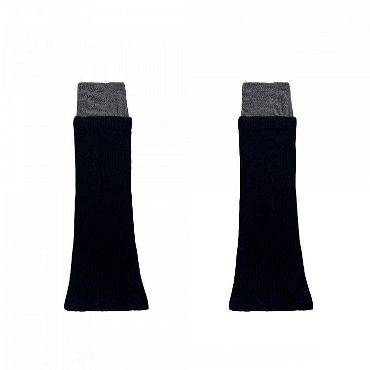 Colors) Warmers (4 Ribbed Leg Two-Tone Slouchy