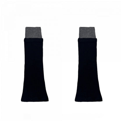 Colors) Warmers (4 Ribbed Leg Two-Tone Slouchy