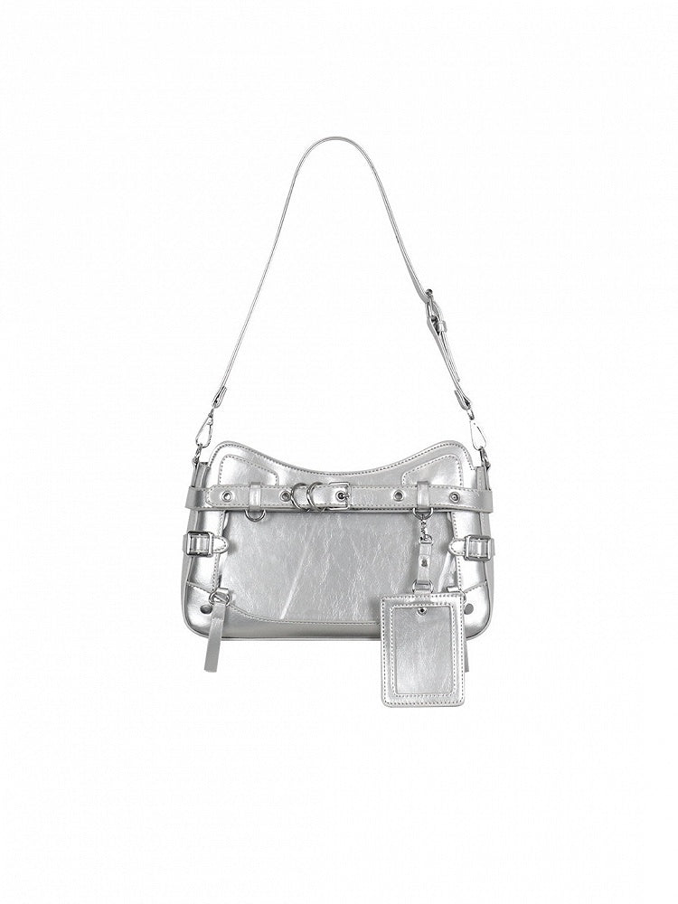6 Colors Transparent Crossbody Ita Shoulder Bag with Cat Theme - Wudong Shop
