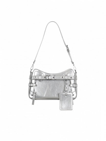 6 Colors Transparent Crossbody Ita Shoulder Bag with Cat Theme - Wudong Shop