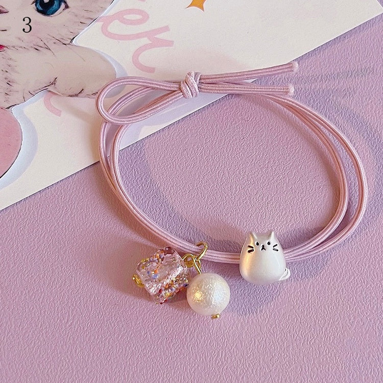 Optionen Kitty's Krawatte Pfotenanhänger 9 Haare