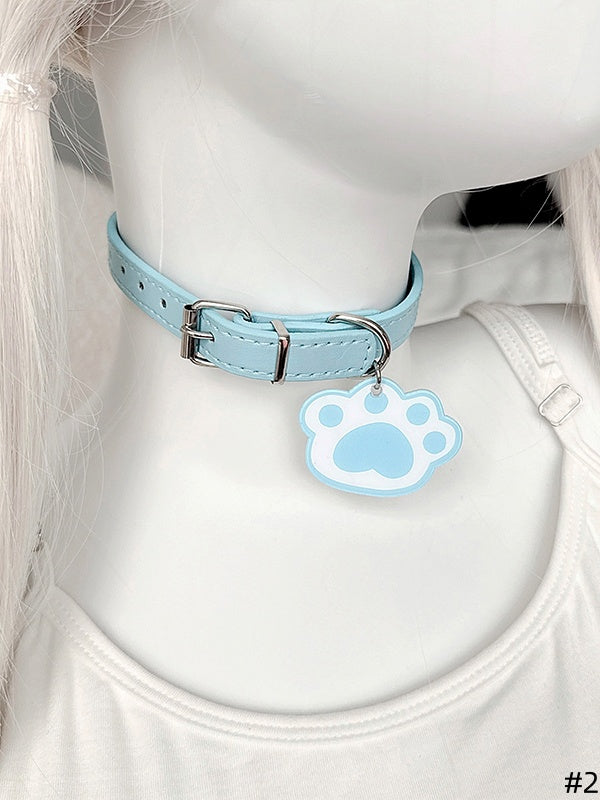 Pendant Kawaii 3 Styles Leather Chokers