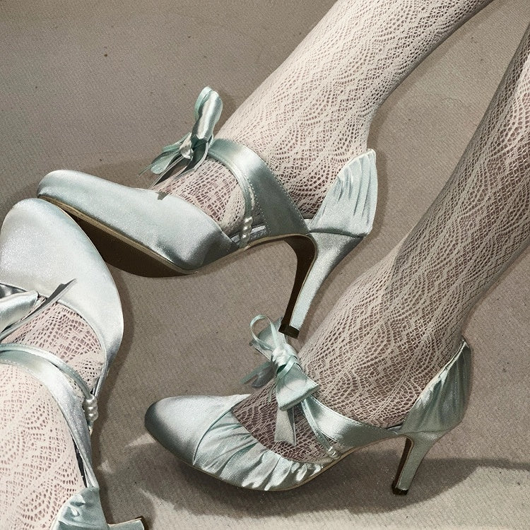 Toe Pointed Elegant Turquoise - Lolita Janes Mary