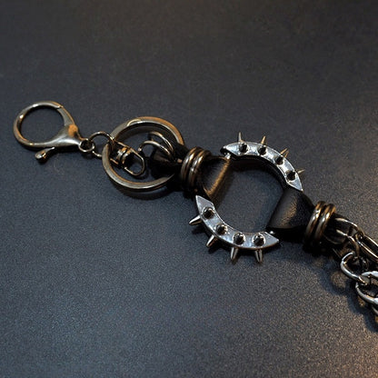 + チェーンベルトのディテール ブラックウエストスター