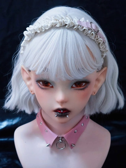 Beige & Pink Ruffle Trim KC - Strange Sugar