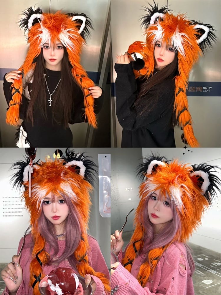 Panda Kleiner Panda Shaggy Wintermütze