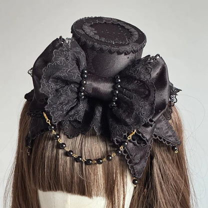 Mini Hat Bow Lolita Lace 6-Color