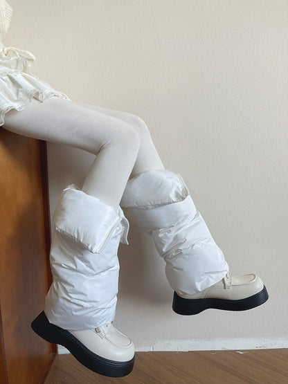 Leg Cotton Down Warm) Padded (Windproof Warmers