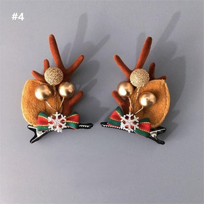Hairclips 6 Ear Options Deer