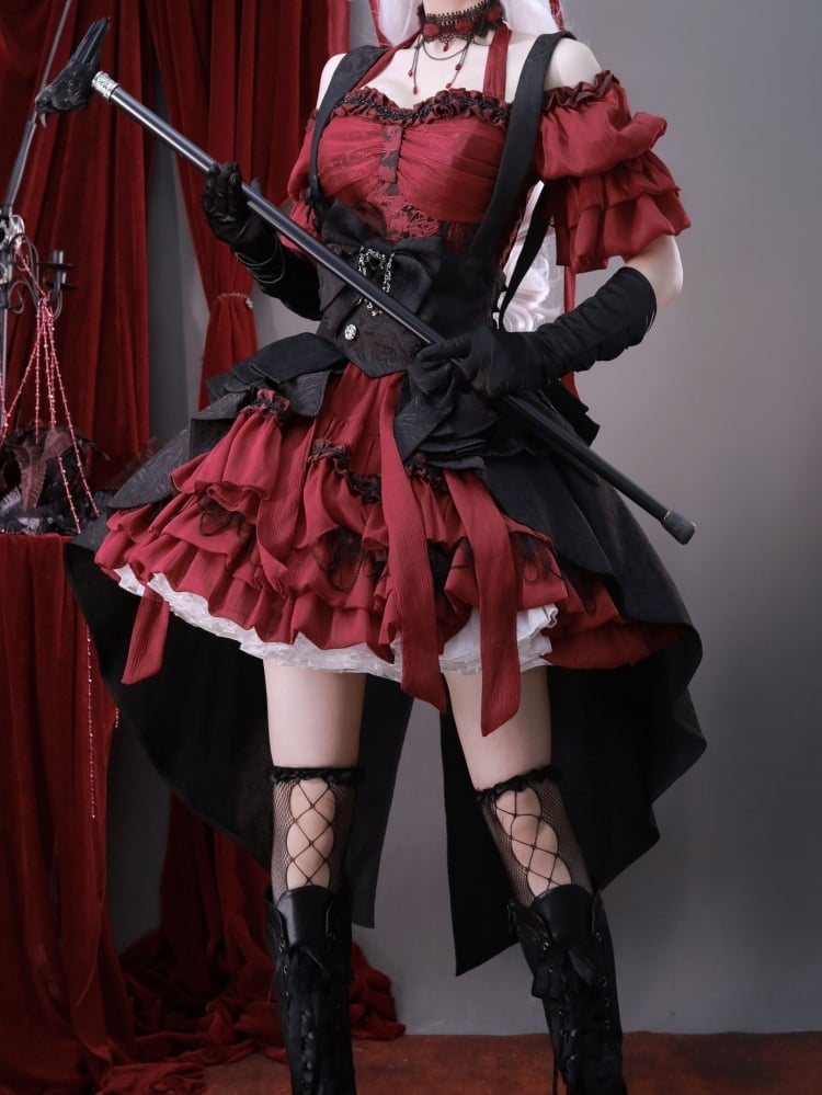 バニーシアター ブラック イレギュラーヘム ガードル