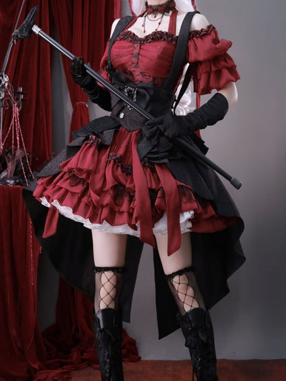 バニーシアター ブラック イレギュラーヘム ガードル