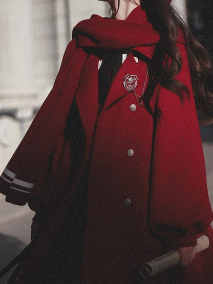 White Metal / Badge Red