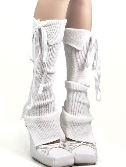 脚の色 5つのオプション ウォーマー ニット