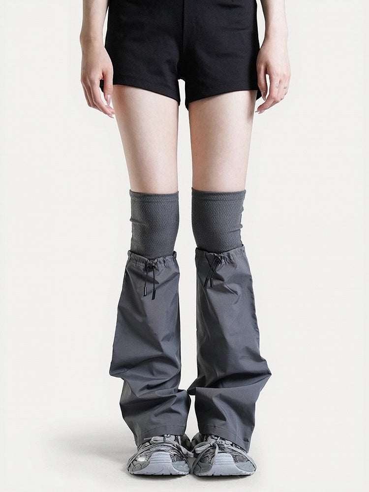 Punk Style Over-the-Knee Gray Leg Warmers - ModaSwings