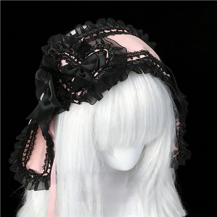 Hairband Colors Lace Ear 3 Bunny with Trim