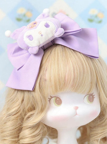 7 Lolita Hairclip Sweet Options Bowknot