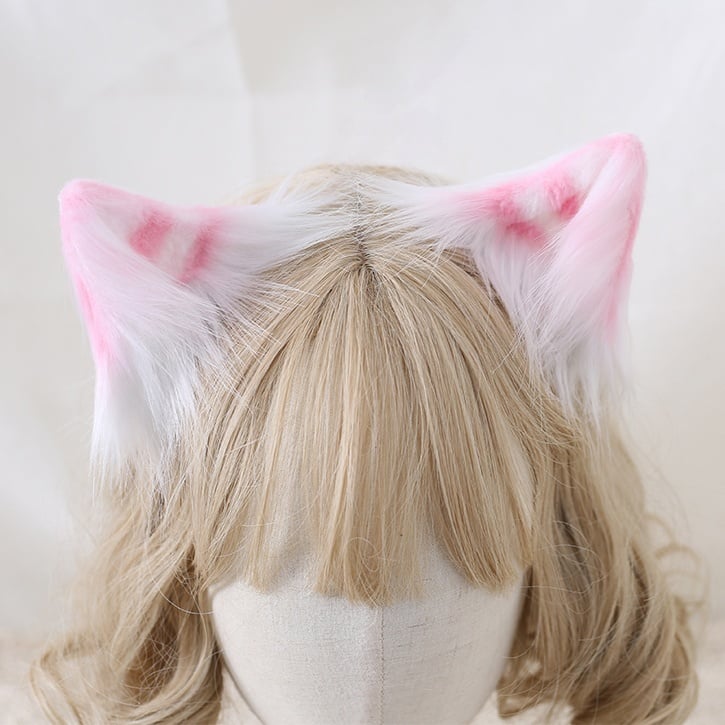 Fur 8 Faux Lolita Ear Kitten Cute KC Colors