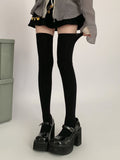 Over-the-Knee JK Stockings - Black or Dark Gray