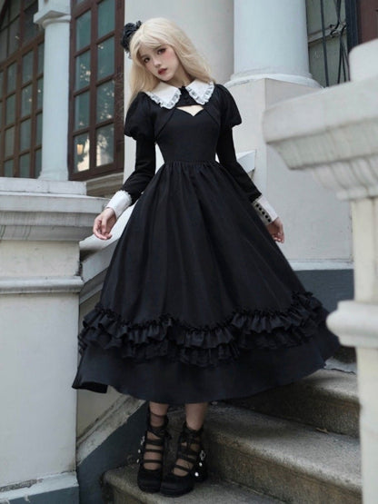 Black and White Detachable Sleeves