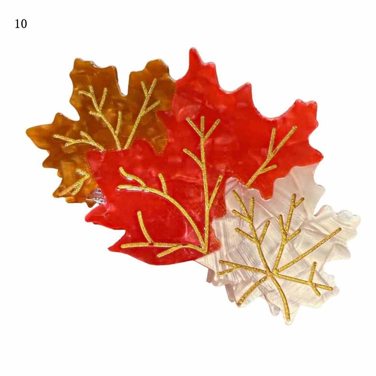 Y2K Blätter Design Krallenklammer