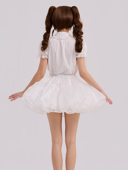 Lolita 35CM Puffy White Petticoat
