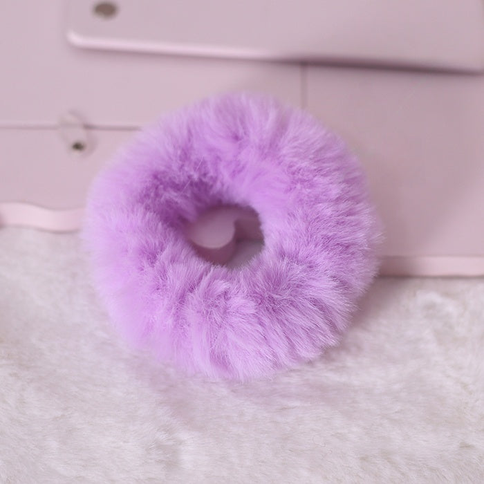 Plush Cute Colors Tie Hair Lolita 9