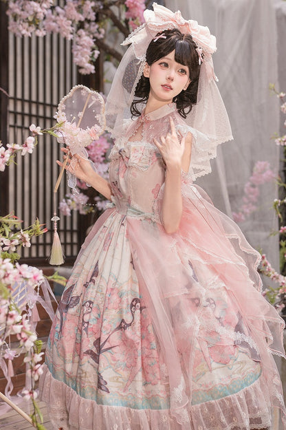 Pink Big Bow KC with Veil - Dream Magic Box