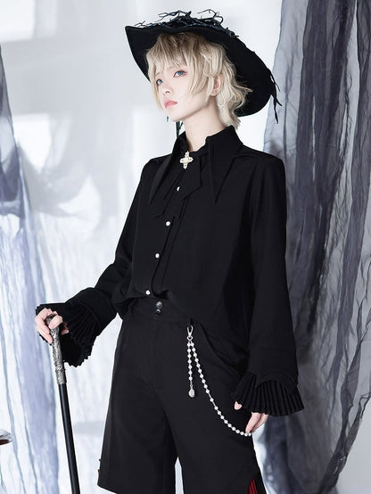 リボン / 王子 赤 黒 緑 ロリータ ネクタイ