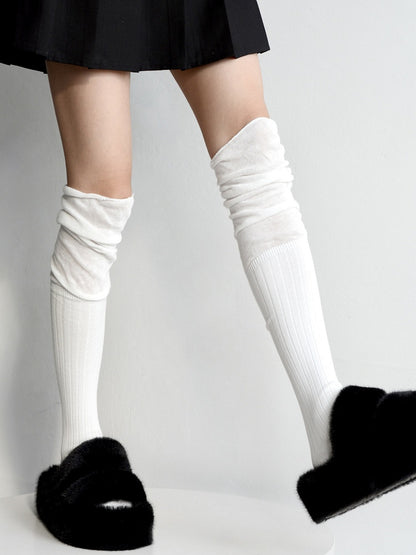 4 Colors Minimalist Loose Stockings