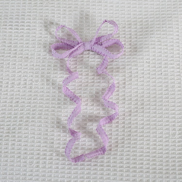 Cute Single Hairclip Ribbon Bowknot Colors Curly Sweet 8 Lolita and