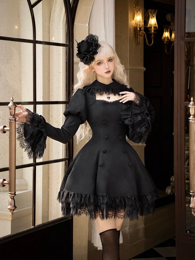 Black Detachable Sleeves