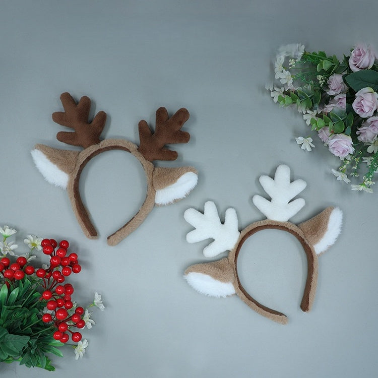 Plush Themed KC Lolita Brown / Cute White Ear Deer Christmas