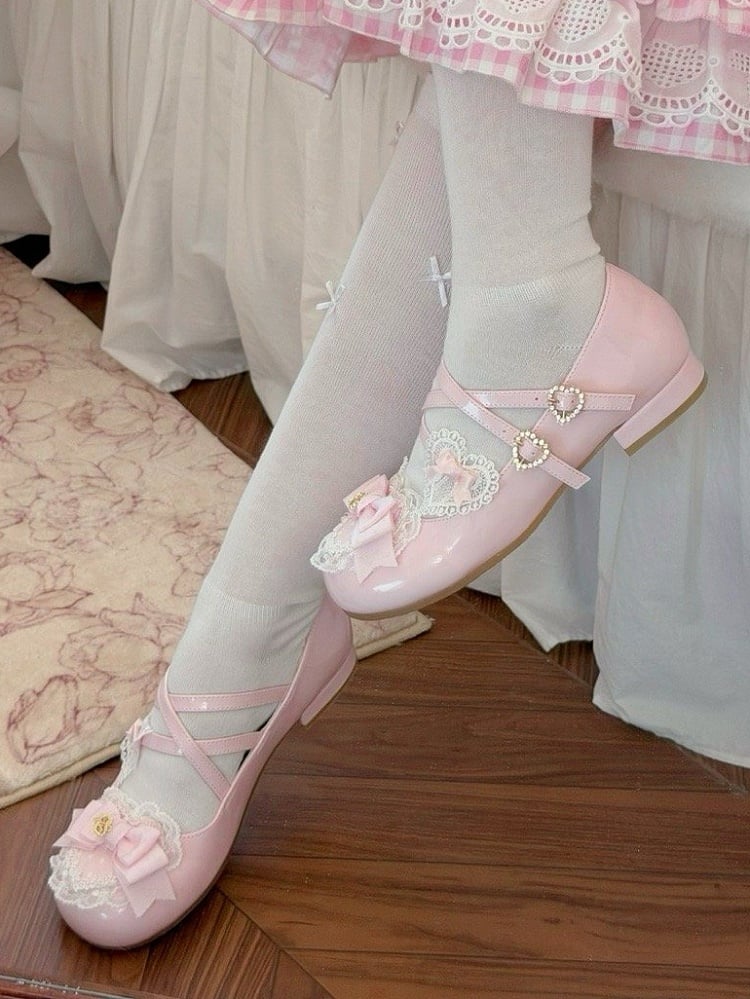 Janes - Sweet Lolita Mary Snap Crystal Heart