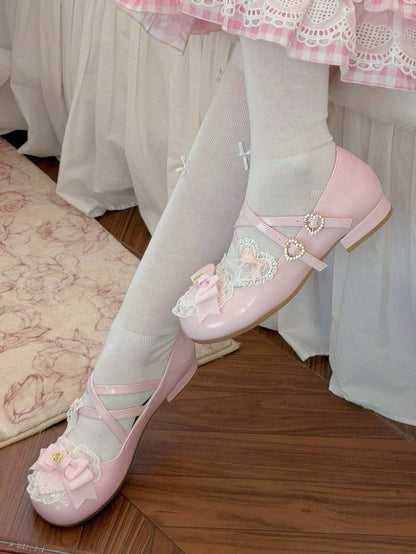Janes - Sweet Lolita Mary Snap Crystal Heart