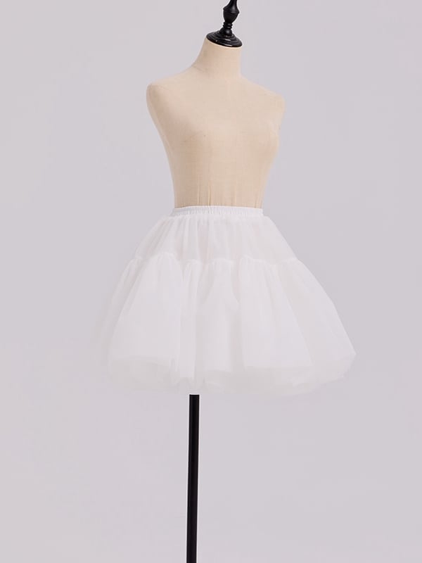 Lolita Petticoat White 45cm Puffy