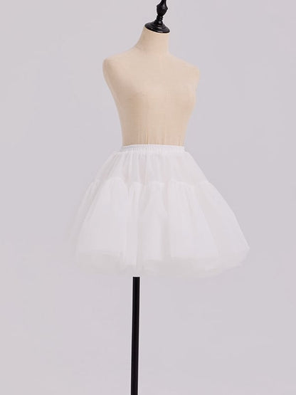 Lolita Petticoat White 45cm Puffy