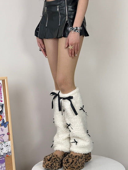 Polka-dot Options Farbe 7 Y2K Muster Strumpfhose