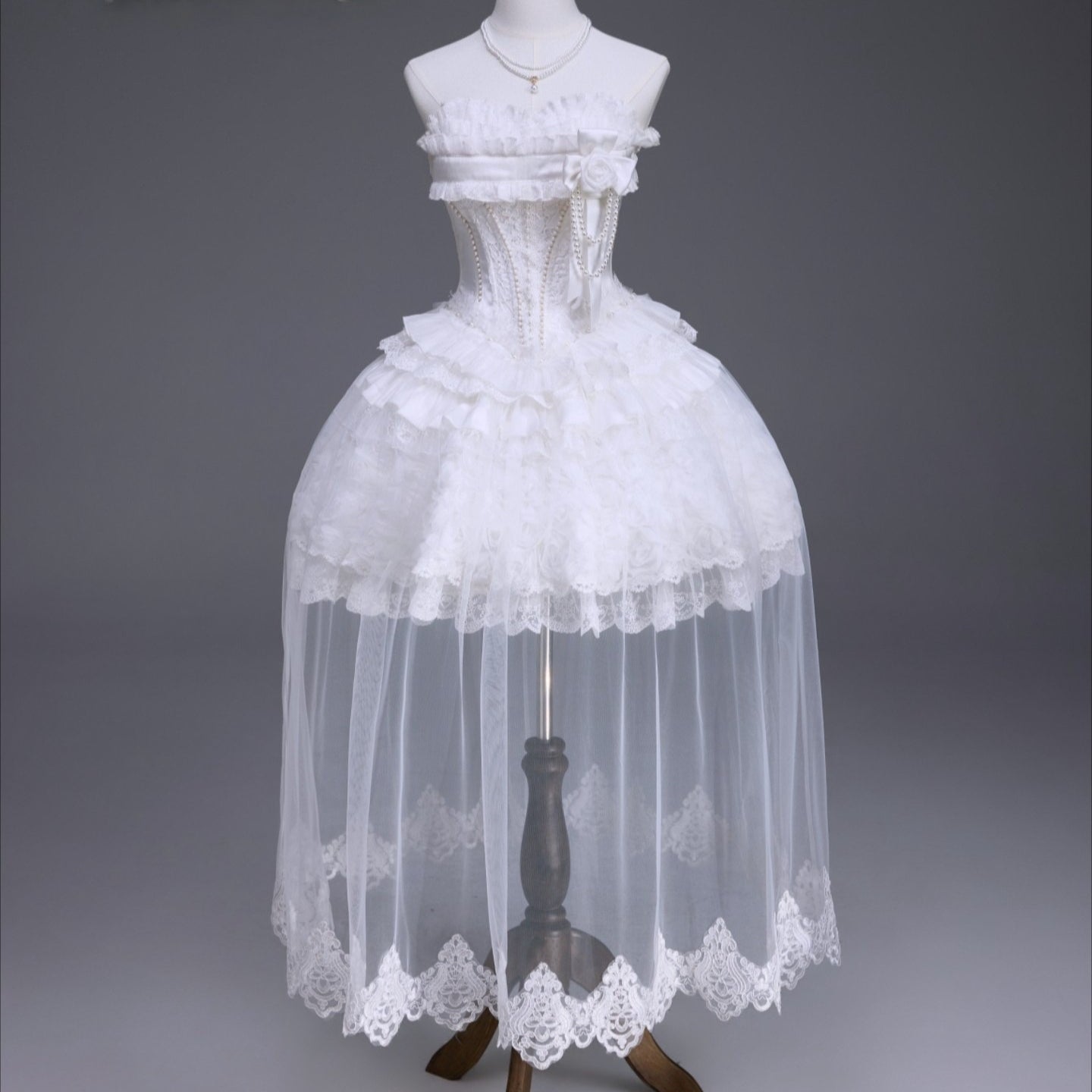 Airfreeing – Unnamed Snow Series Lolita JSK / Cape / Tulle Set