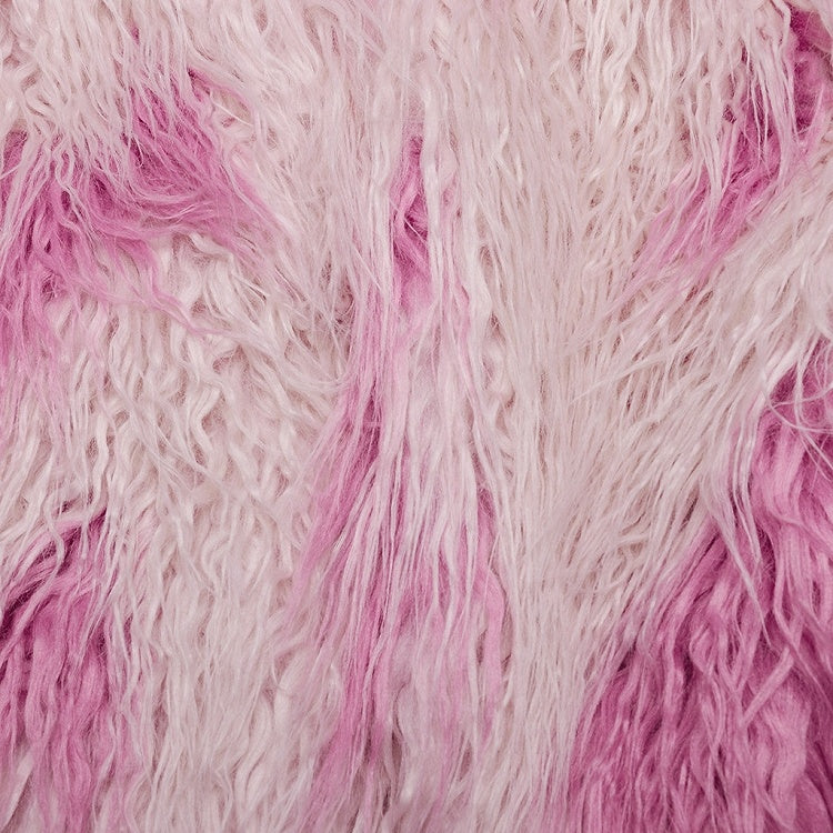 Pink Punk Faux Fur Jacket