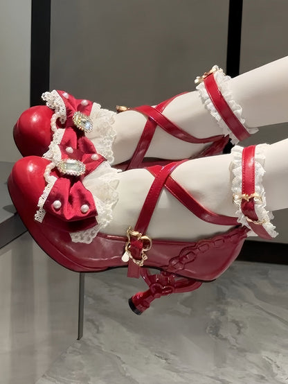 Bow Beads Embellished with