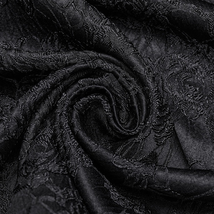 Goth Detachable Black Vest