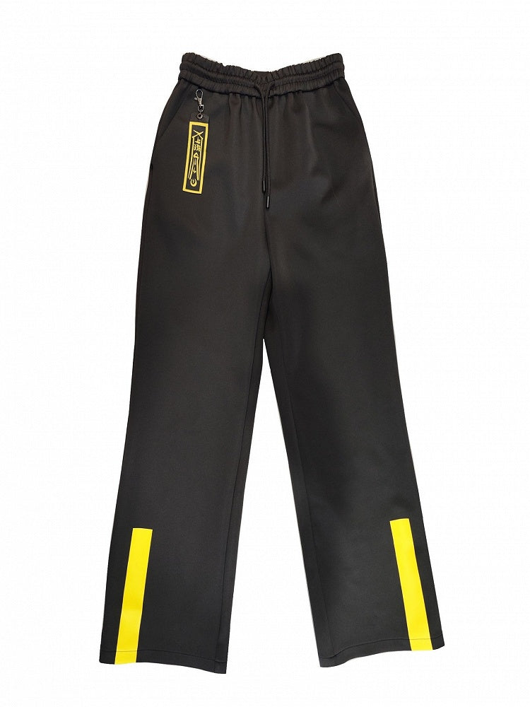 Pants Yellow Luminous and Sweat Black