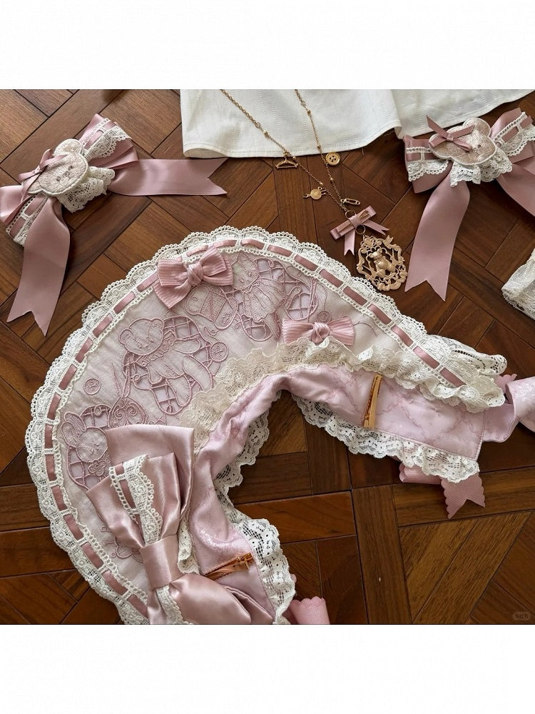 Sweet Lolita Bonnet in Pink - Treasure House
