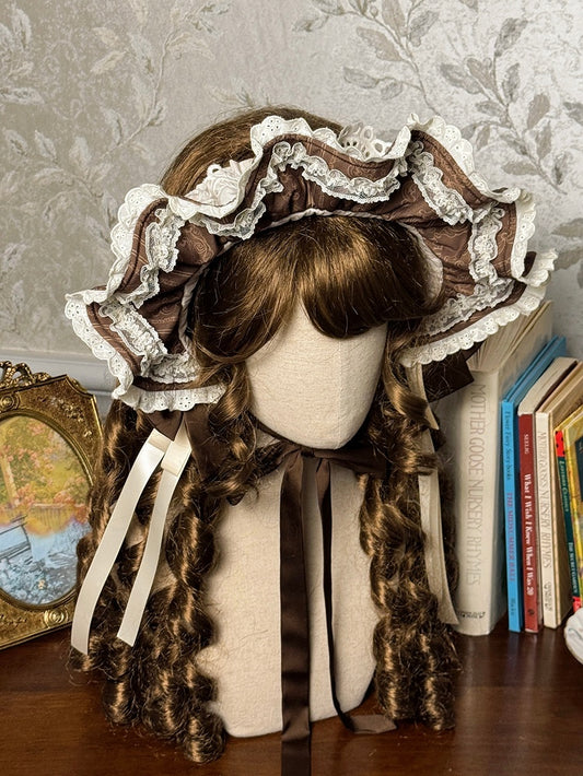 Blue / Lolita Bonnet Brown