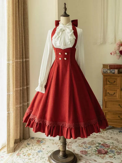 レトロな白い袖の襟の50年代シャツロングスタンド