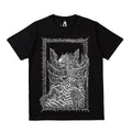 Ghost Gothic Print Black Skeleton T-Shirt
