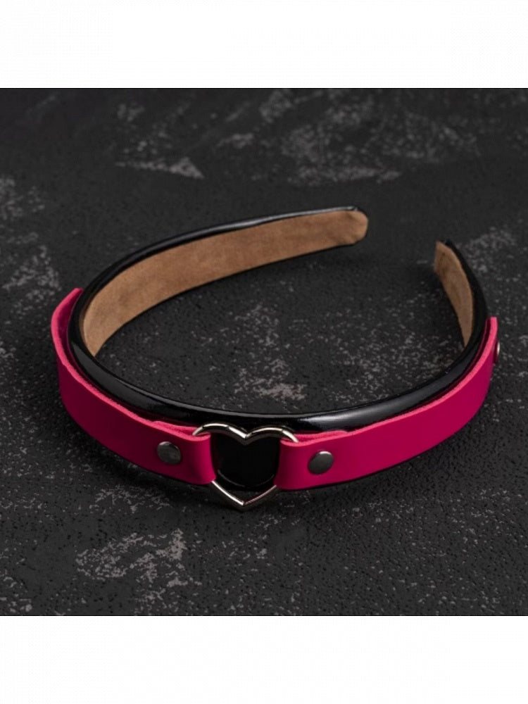 Black & Pink Gothic KC with Heart Decoration - Strange Sugar